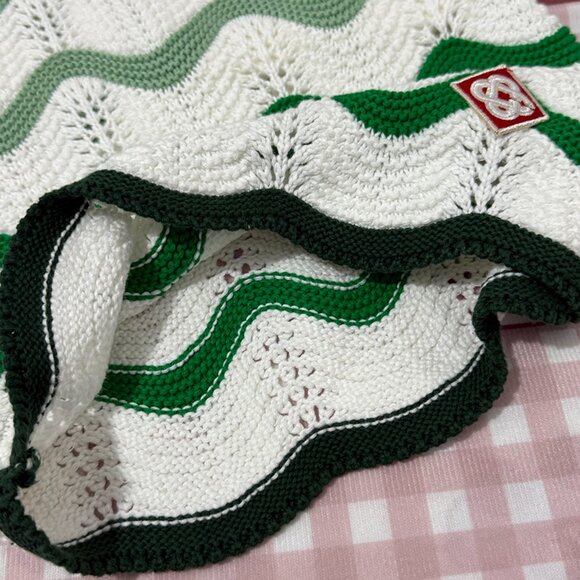 Casablanca Gradient Wave Knit Shorts - Picture 3 of 6